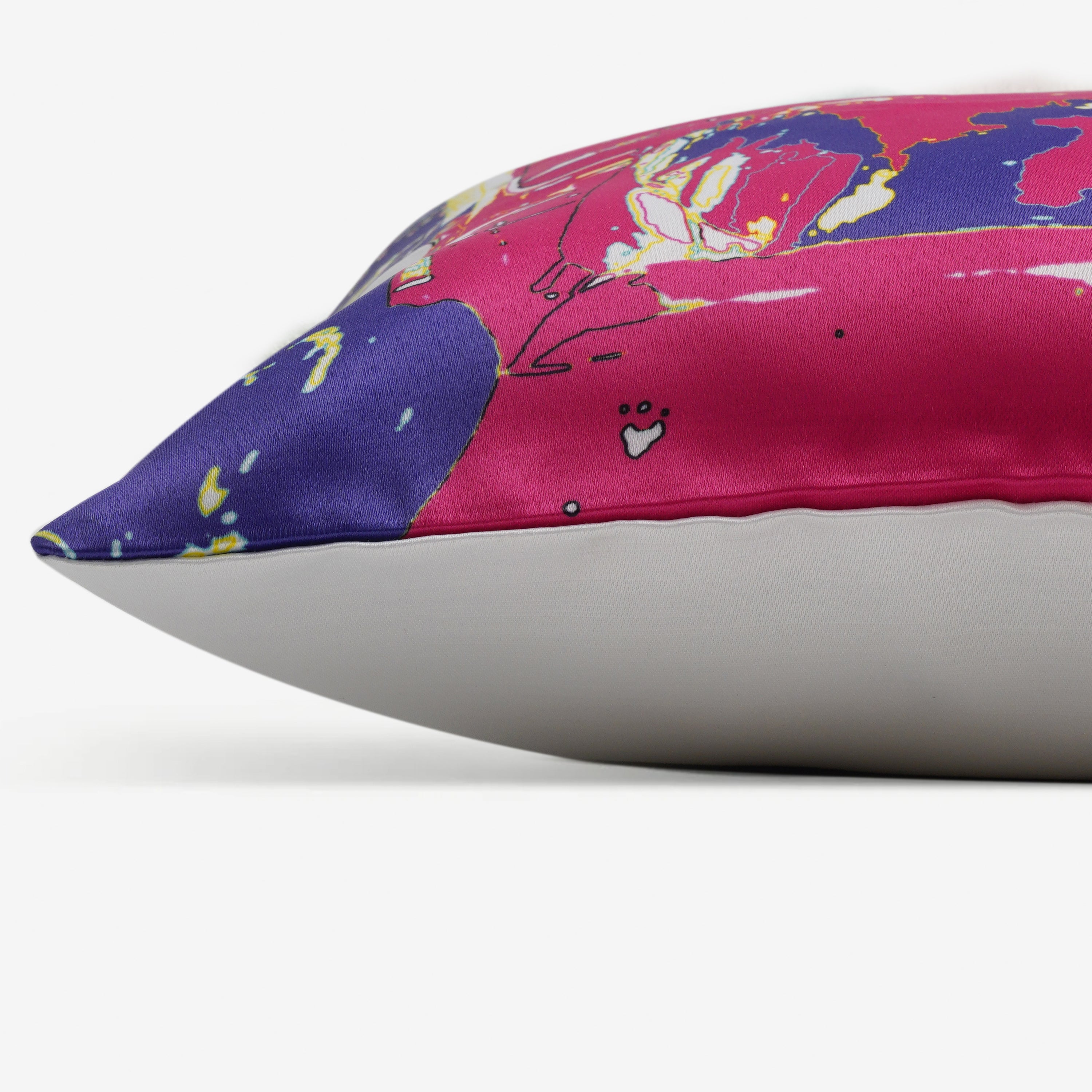 Reverse Stories by Naraj- Printed Cushion Cover