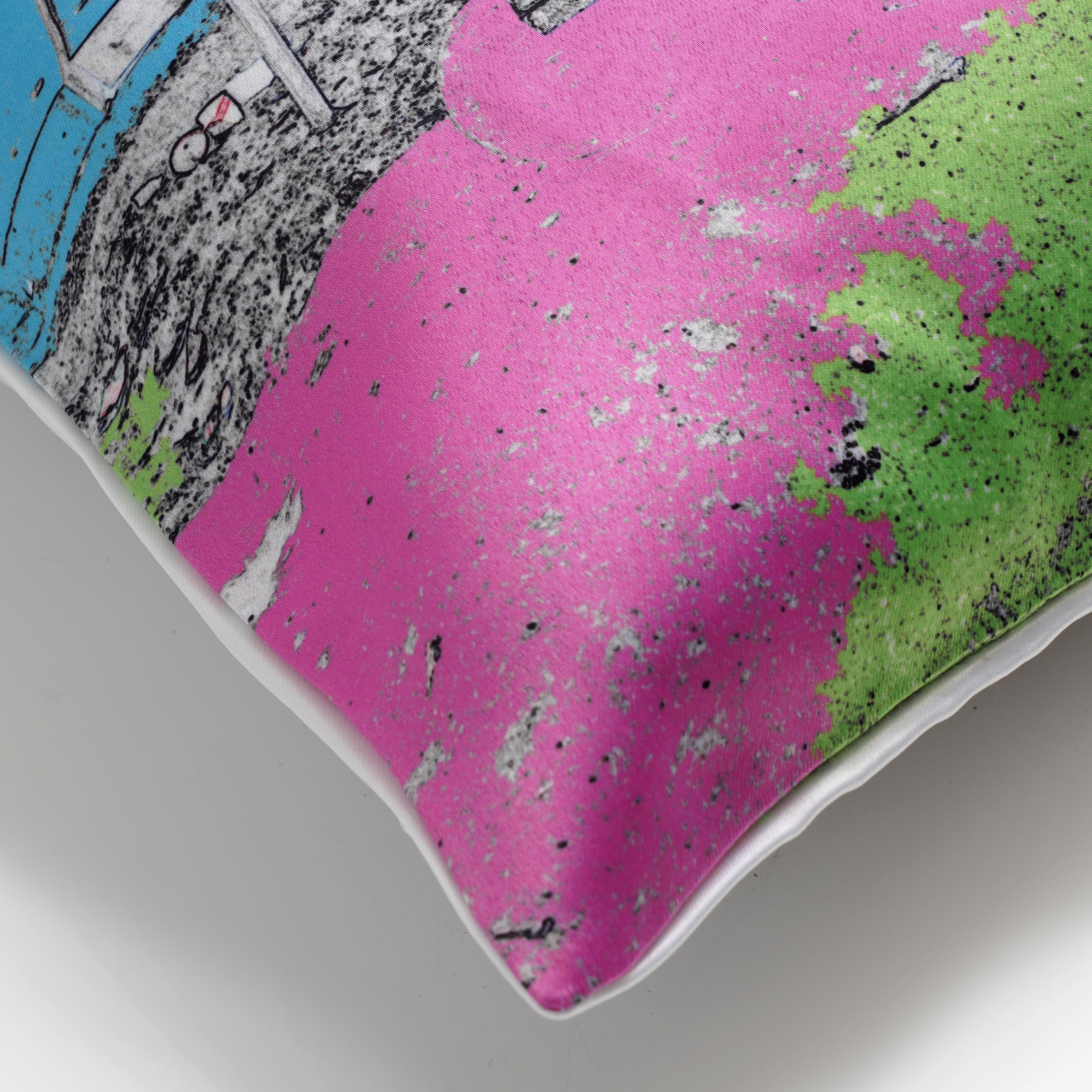 Reverse Stories by Naraj- Printed Cushion Cover