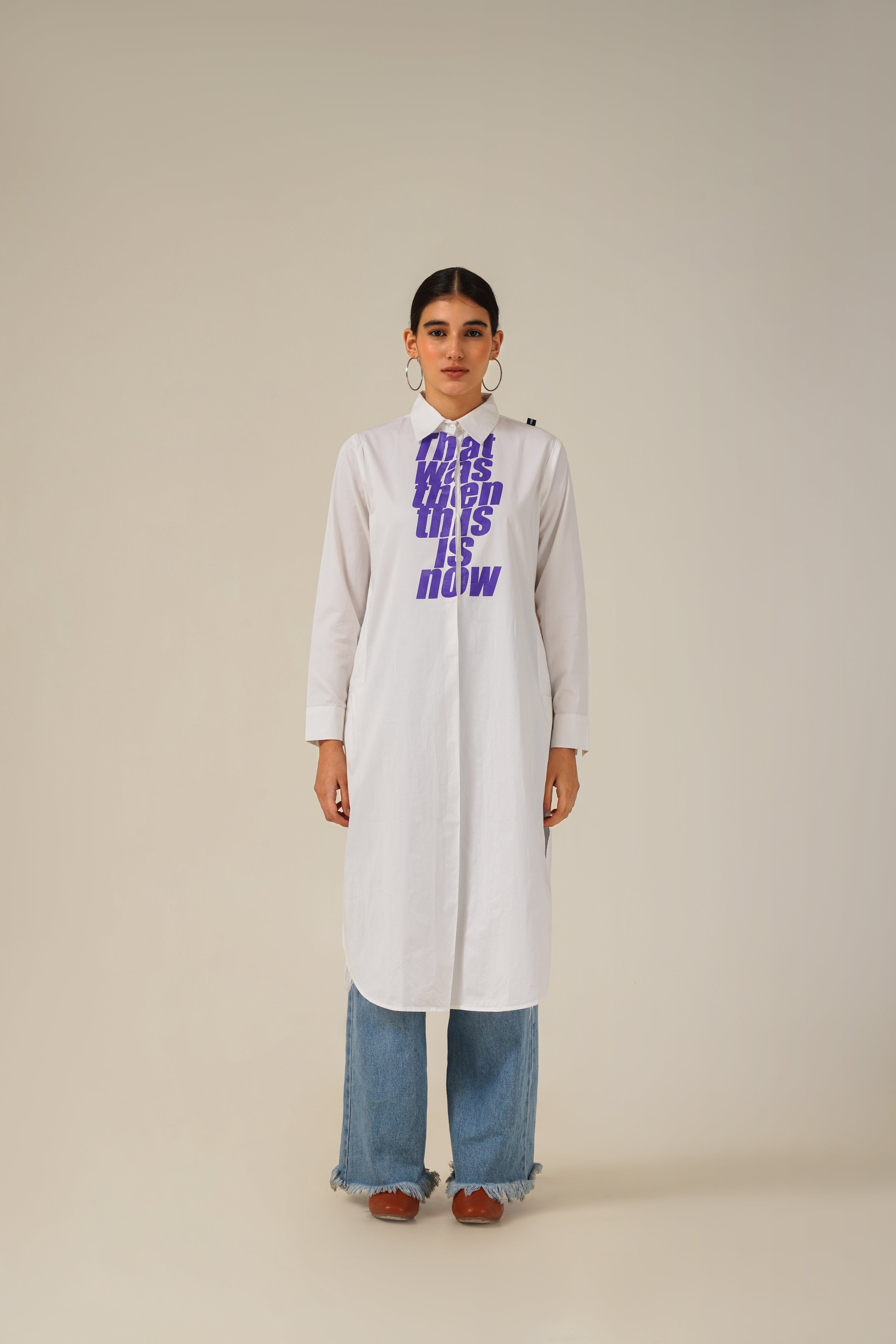 The "That was then This is now" Shirt Tunic