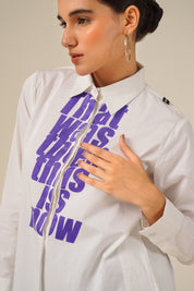 The "That was then This is now" Shirt Tunic