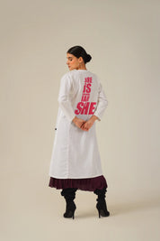 She is learning i am she Tunic