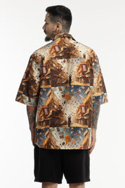 Monk chasing his books Mens Shirt